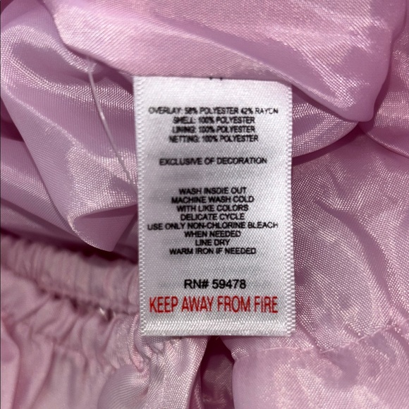 Camilla Pink Floral Kids Formal Dress - Picture 12 of 14